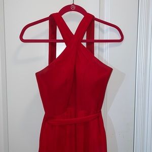 Red bridesmaid dress, worn once